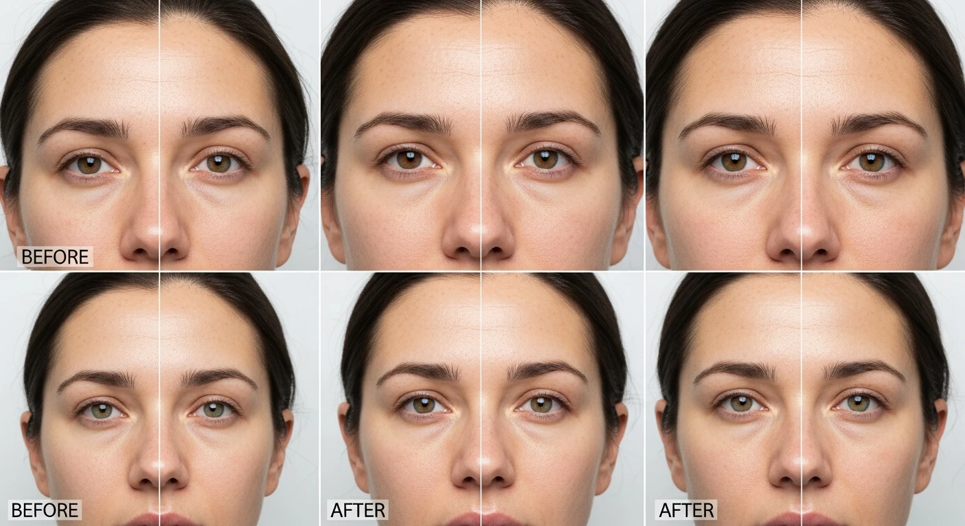 Botox voor en na resultaten voor en na resultaat
