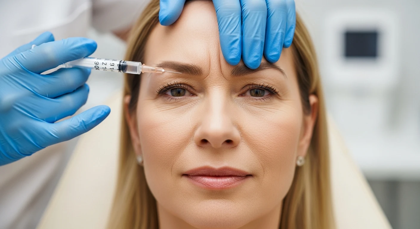 Botox fronsrimpel behandeling