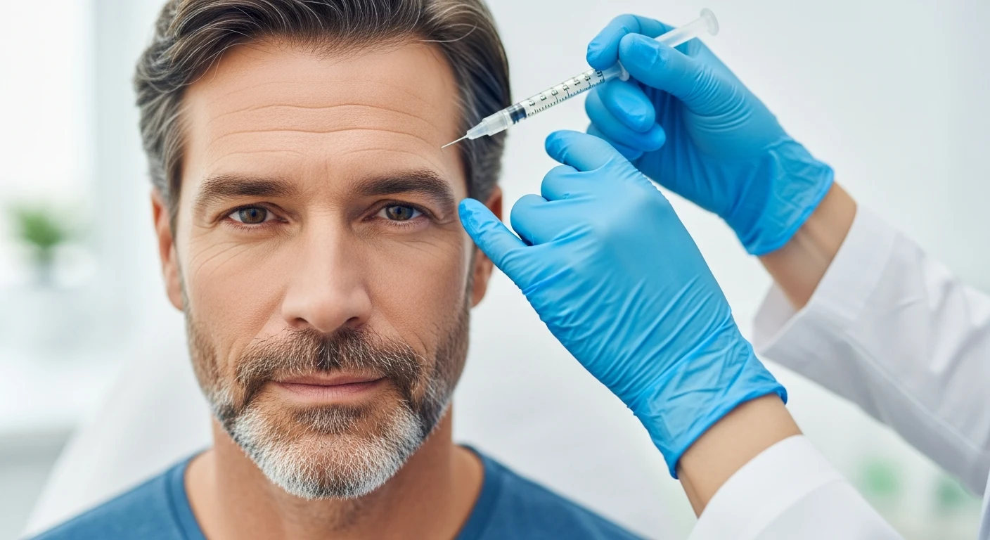 Botox voor mannen behandeling