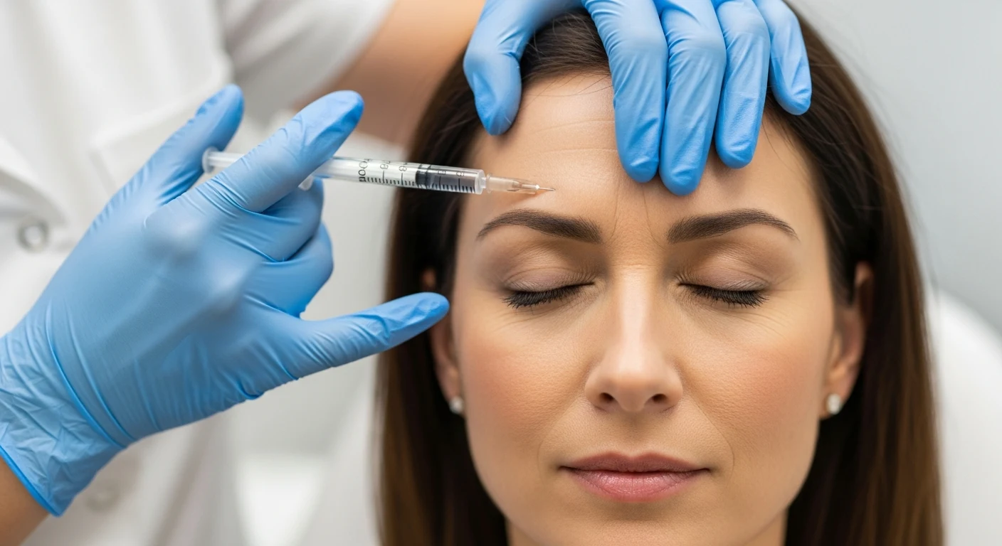 Botox voorhoofd behandeling